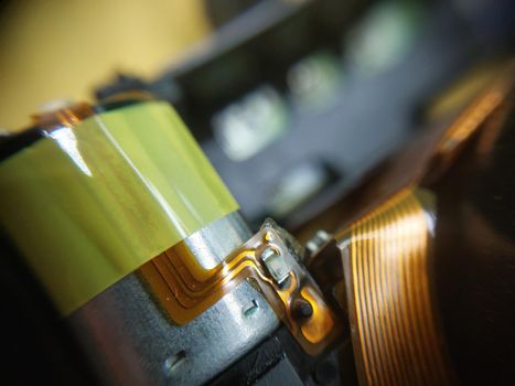 Disassembly and repair of digital camera the parts
