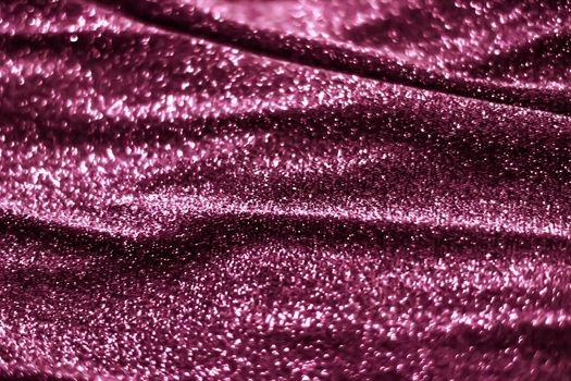 Luxe glowing texture, night club branding and New Years party concept - Pink holiday sparkling glitter abstract background, luxury shiny fabric material for glamour design and festive invitation