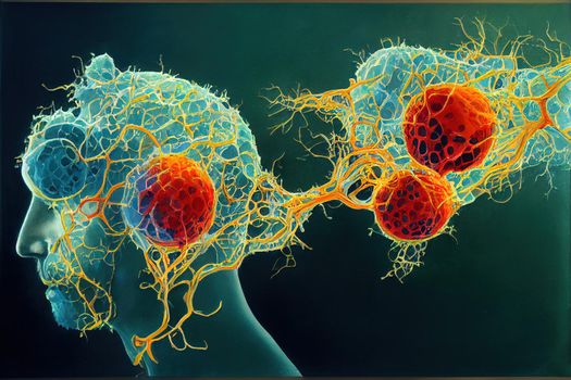 Biophysicists ,Painting style V1 High quality 2d illustration