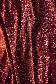 Luxe glowing texture, night club branding and New Years party concept - Red holiday sparkling glitter abstract background, luxury shiny fabric material for glamour design and festive invitation