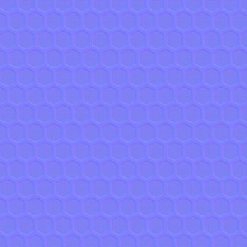 Honeycomb grid normal map texture and geometric hive hexagonal honeycombs 3d-rendering