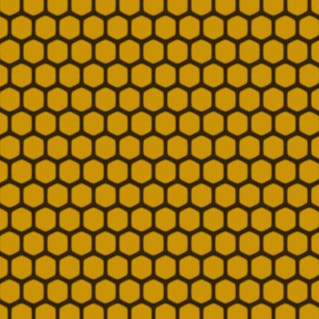 Honeycomb grid texture and geometric hive hexagonal honeycombs 3d-rendering