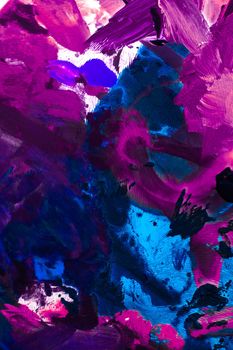 Painted texture, artistic backdrop and modern painting concept - Abstract acrylic paint strokes, art brush flatlay background