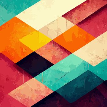 abstract geometric background. colorful geometric illustration