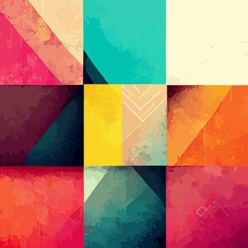 abstract geometric background. colorful geometric illustration