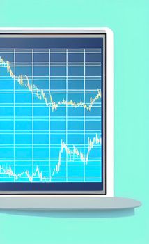 graphical chart for financial and economic indicators