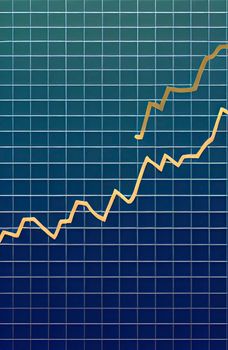 graphical chart for financial and economic indicators