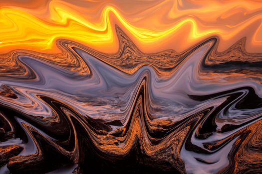 abstract paintings painted with light long exposure photography