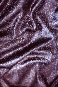 Luxe glowing texture, night club branding and New Years party concept - Purple holiday sparkling glitter abstract background, luxury shiny fabric material for glamour design and festive invitation