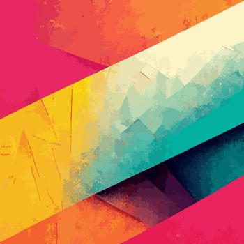 abstract geometric background. colorful geometric illustration