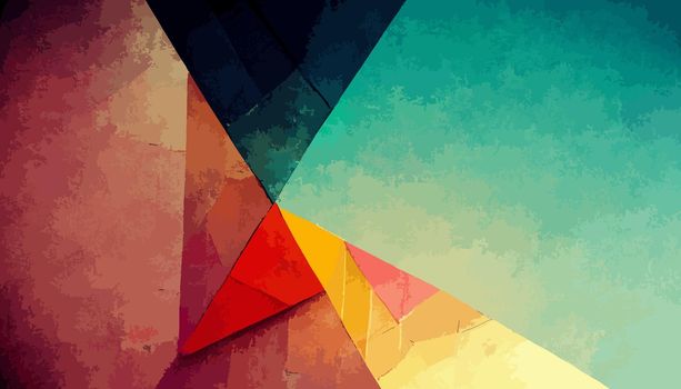 abstract geometric background. colorful geometric illustration