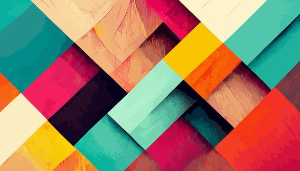 abstract geometric background. colorful geometric illustration