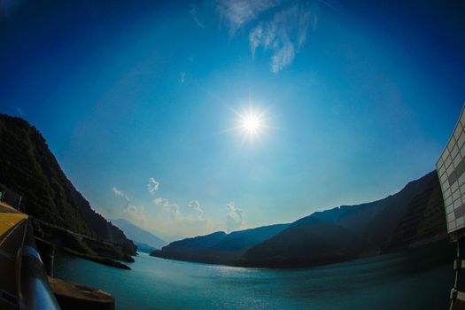 Miyagase Dam (Kanagawa Prefecture). Shooting Location: Yamato City, Kanagawa Prefecture