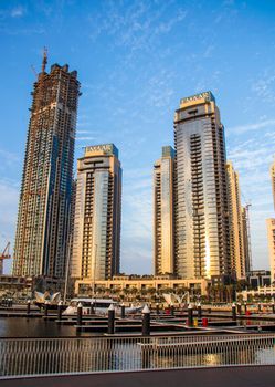 Dubai creek harbour development by EMAAR. UAE.`