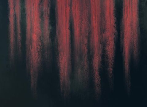 blood red paint on a dark background halloween horror 3d-rendering