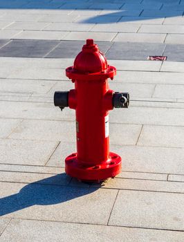 Shot of a fire hydrant.