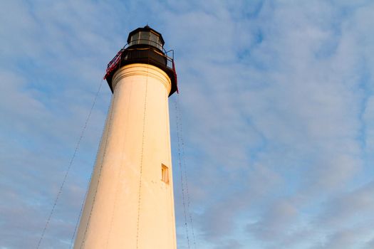 Port Isabel Lighthouse near South Parde Island, TX.