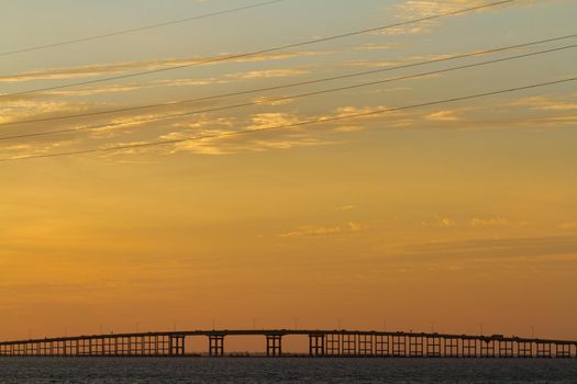 Sunset at South Padre Island, TX.