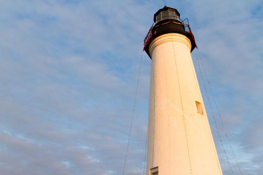 Port Isabel Lighthouse near South Parde Island, TX.