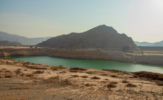 Stop over on the road to Jebael Jais mountain of Ras Al Khaimah emirate. United Arab Emirates, Outdoor