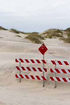 End of the road on South Padre Island, TX.