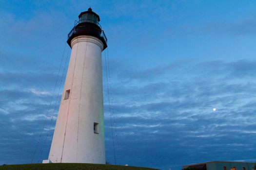 Port Isabel Lighthouse near South Parde Island, TX.