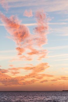 Sunset at South Padre Island, TX.