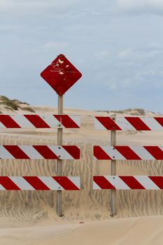 End of the road on South Padre Island, TX.