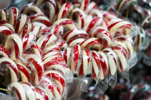 Gourmet hard candies for Christmas holidays.