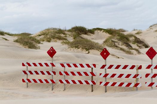 End of the road on South Padre Island, TX.