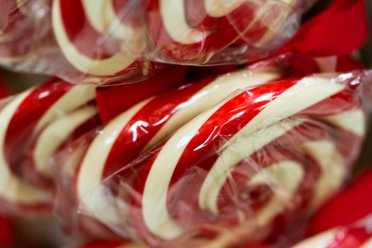 Gourmet hard candies for Christmas holidays.