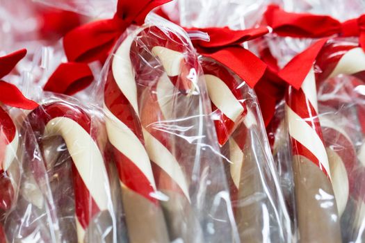Gourmet hard candies for Christmas holidays.