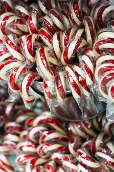 Gourmet hard candies for Christmas holidays.
