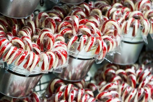 Gourmet hard candies for Christmas holidays.