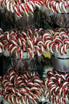 Gourmet hard candies for Christmas holidays.