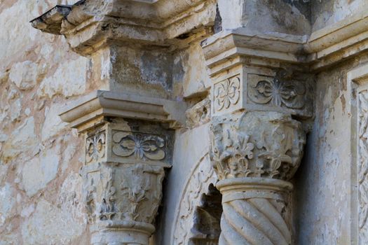 The Alamo mission in San Antonio Missions National park , Texas