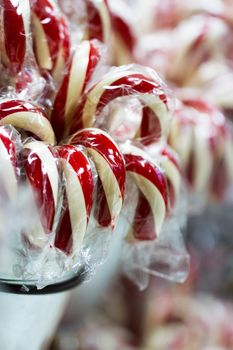 Gourmet hard candies for Christmas holidays.