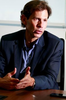 salvador, bahia / brazil - july 10, 2015: Gustavo Dubeux, shareholder and general director of Moura Dubeux, is seen in the city of Salvador.
 