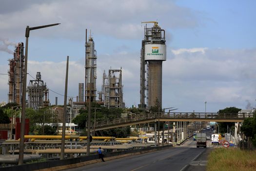camacari, bahia, brazil - december 7, 2015: view of Petrobras factory at the Industrial Pole unit in the city of Camacari.