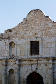 The Alamo mission in San Antonio Missions National park , Texas