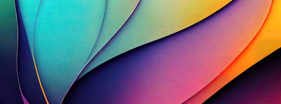 Smooth colorful template banner with gradient color. Design with liquid shape abstract background modern hipster futuristic graphic.