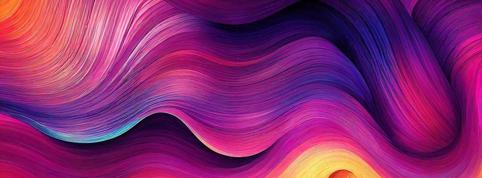 Smooth colorful template banner with gradient color. Design with liquid shape abstract background modern hipster futuristic graphic.