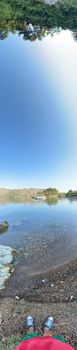 Coastline of Marmaris Hisaronu Mugla Turkey