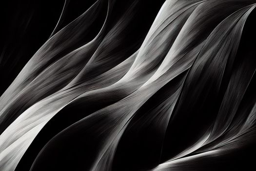 Abstract black background. Dark cool background. High quality illustration