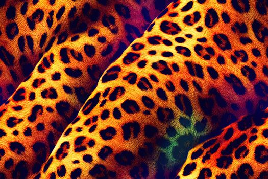 Leopard texture, leopard pattern, leopard skin, jaguar fur. and colorful background