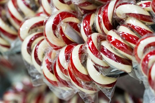 Gourmet hard candies for Christmas holidays.