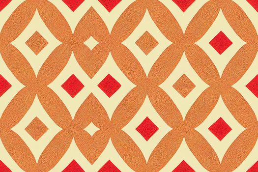 Folk Tribal Print. Geo Seamless pattern. Geometric Watercolor texture. Ethnic print. Traditional endless repeat motif. Vintage design. Ornament Native Surface. Natural Woven Design. Ornamental Tile.