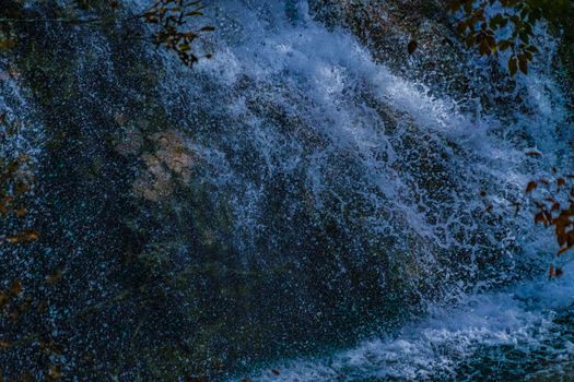 Waterfall of shakunage (Gunma Prefecture, Shimanto). Shooting Location: Gunma Prefecture