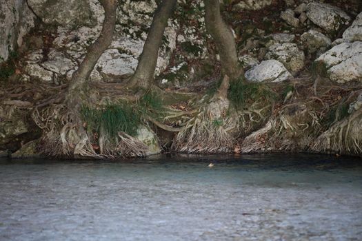 Acherontas river exploring Greece holidays mood summer traveling amazing Greek nature scape background in high quality big size print