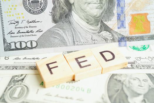 FED The Federal Reserve System, the central banking system of the United States of America. 